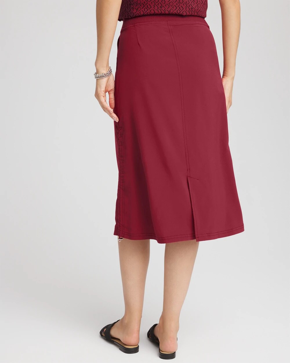Zenergy UPF Bungee-Hem Pull-On Skirt