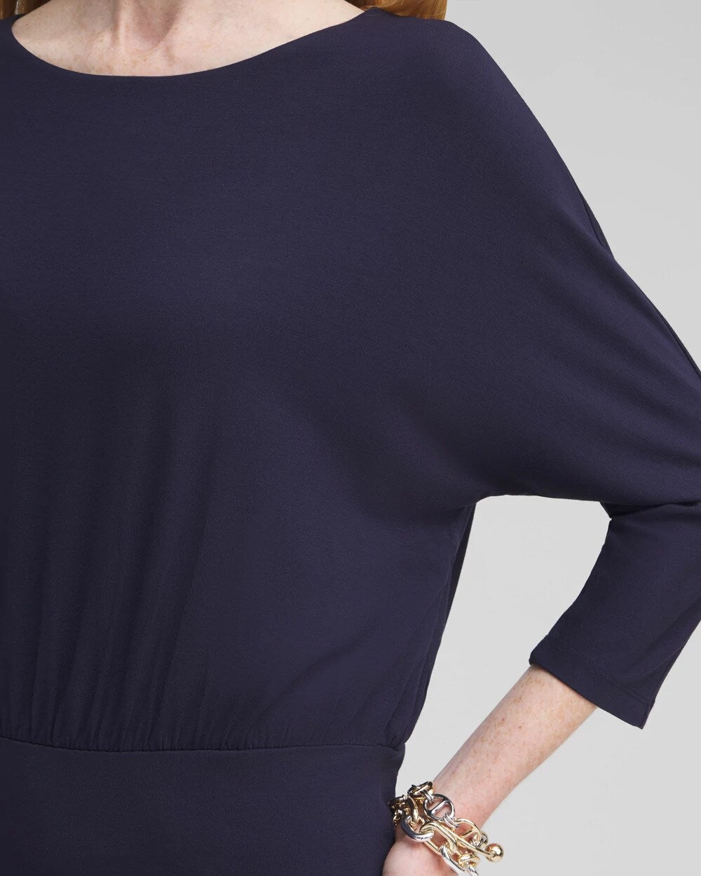 Touch of Cool Banded Hem Top