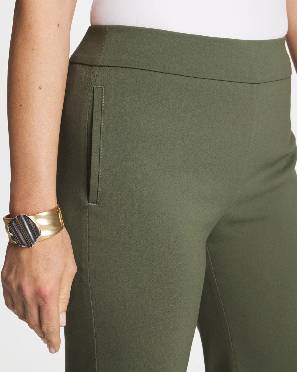 Brigitte Straight Crop