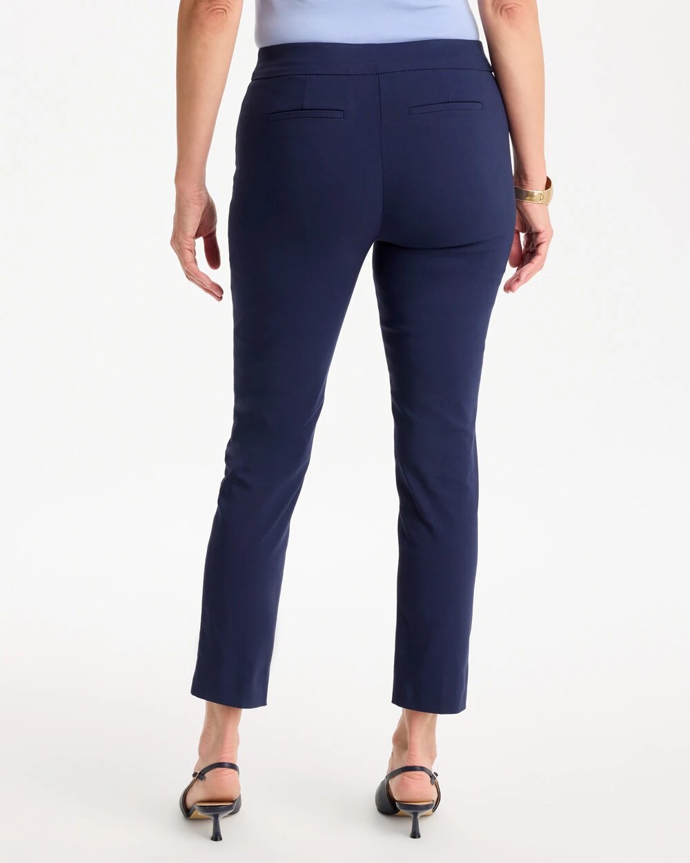 Brigitte Slim Pull-On Ankle Pants