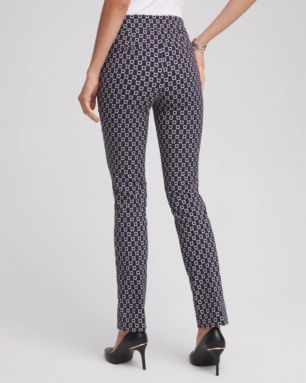 Brigitte Chain Connection Slim Pants