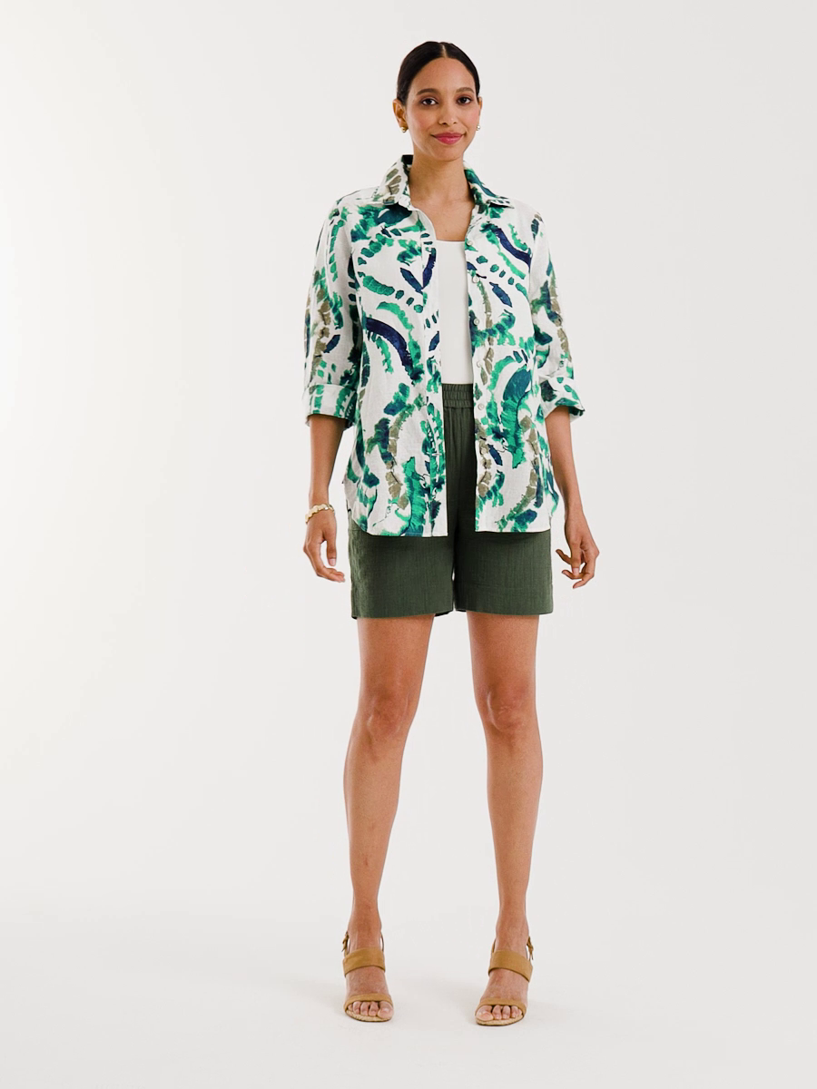Gauze Cotton Shorts