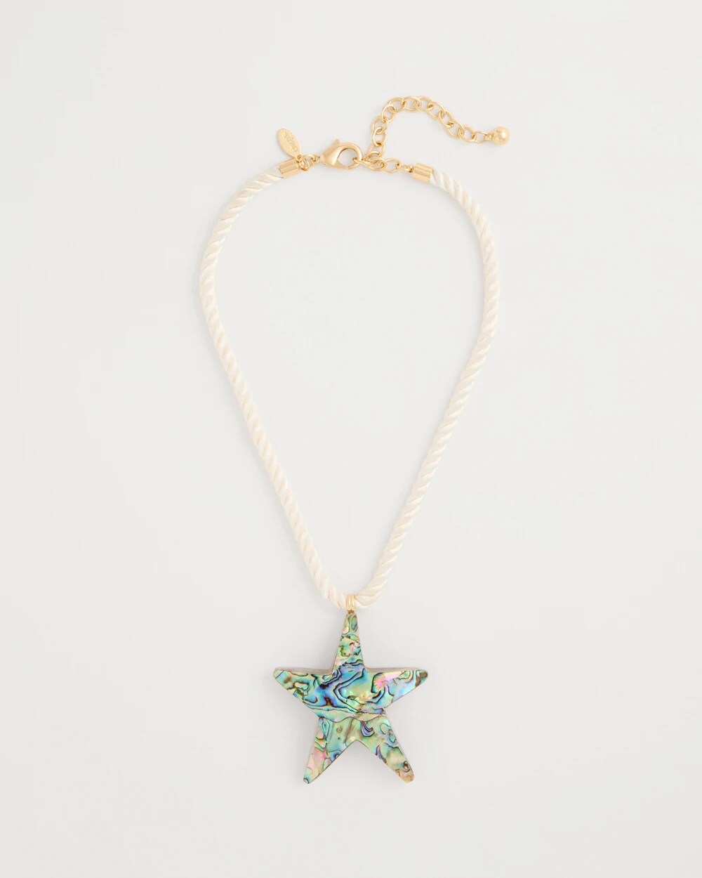 Abalone Shell Star Pendant Necklace