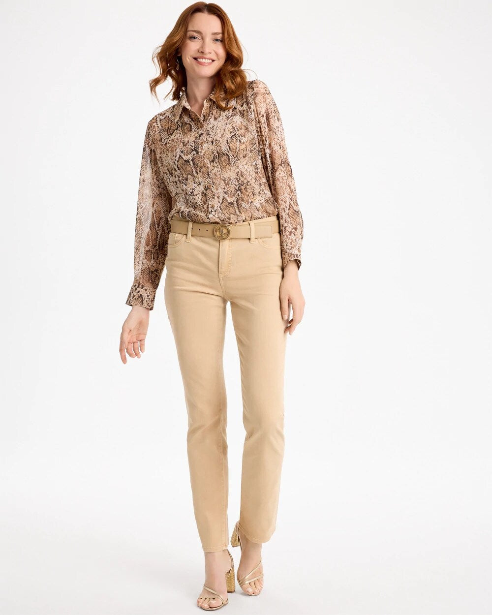 Girlfriend Slim Full-Length Jeans
