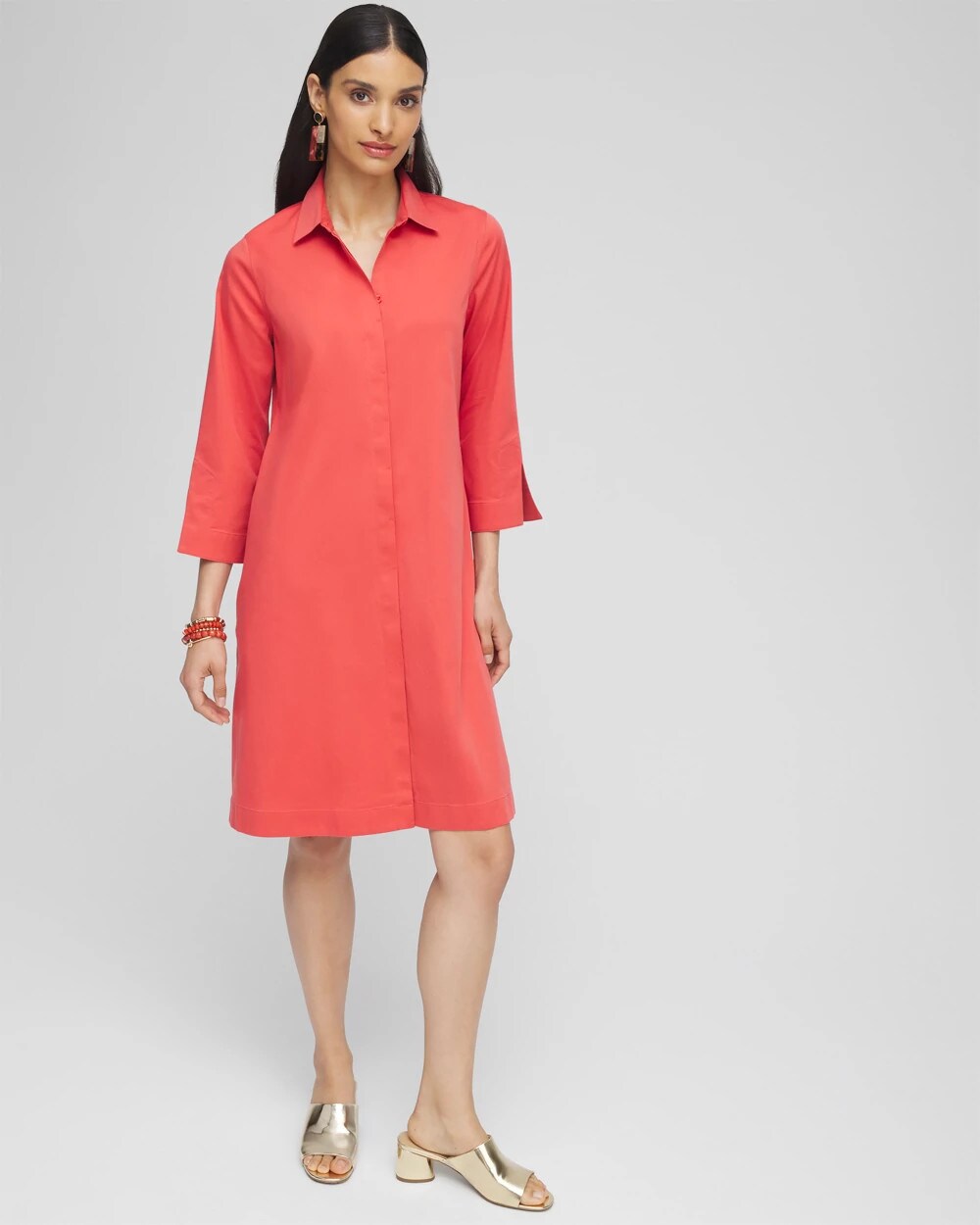 No Iron Shirt Dress
