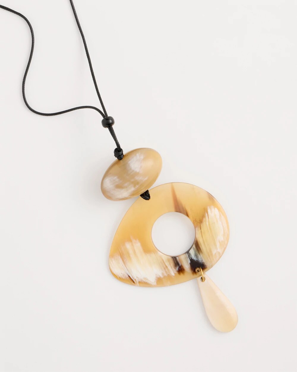 Adjustable Horn Necklace