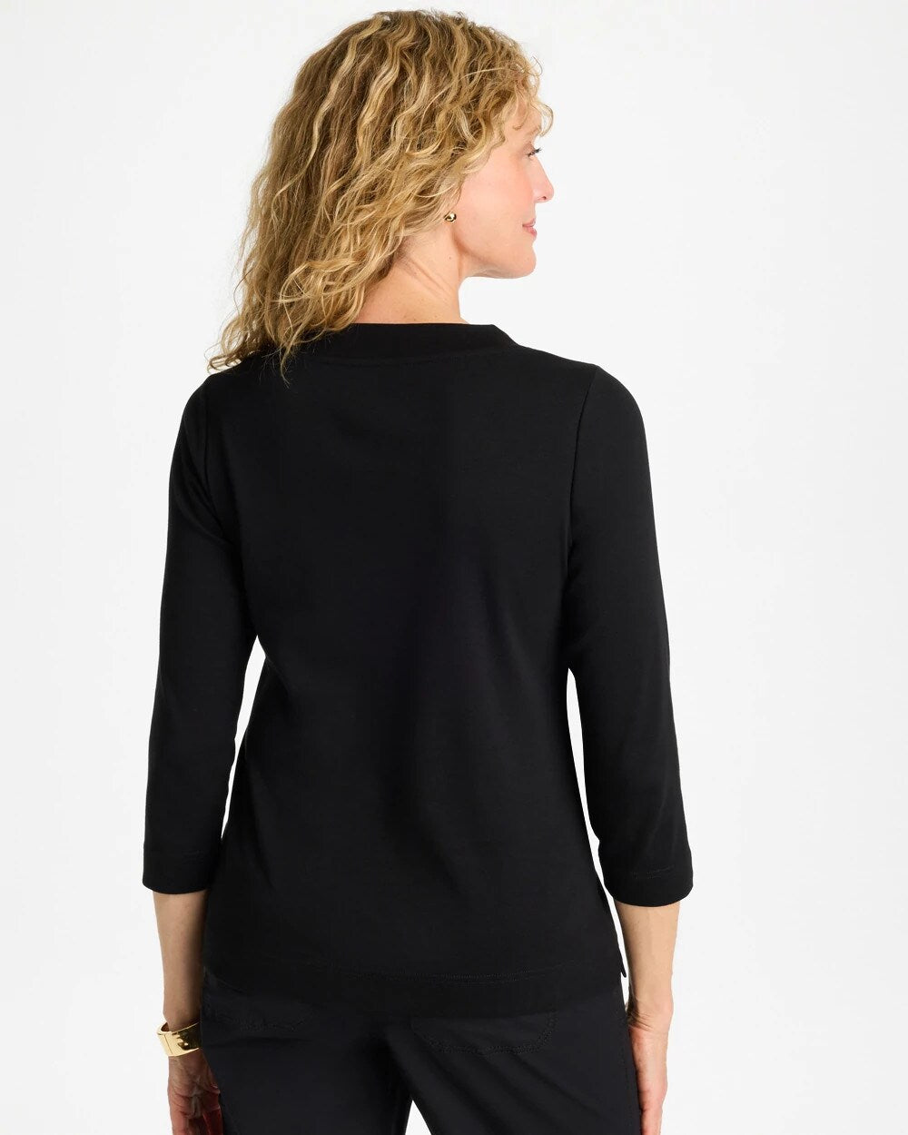 Pima Cotton 3/4 Sleeve Tee