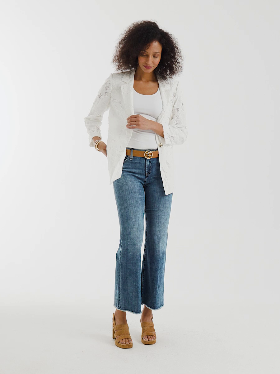 Classic Lace Blazer