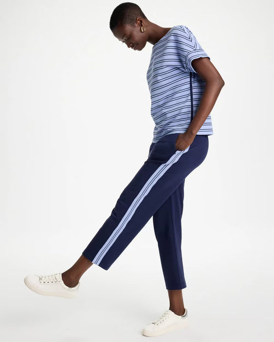 Zenergy French Terry Striped Crops