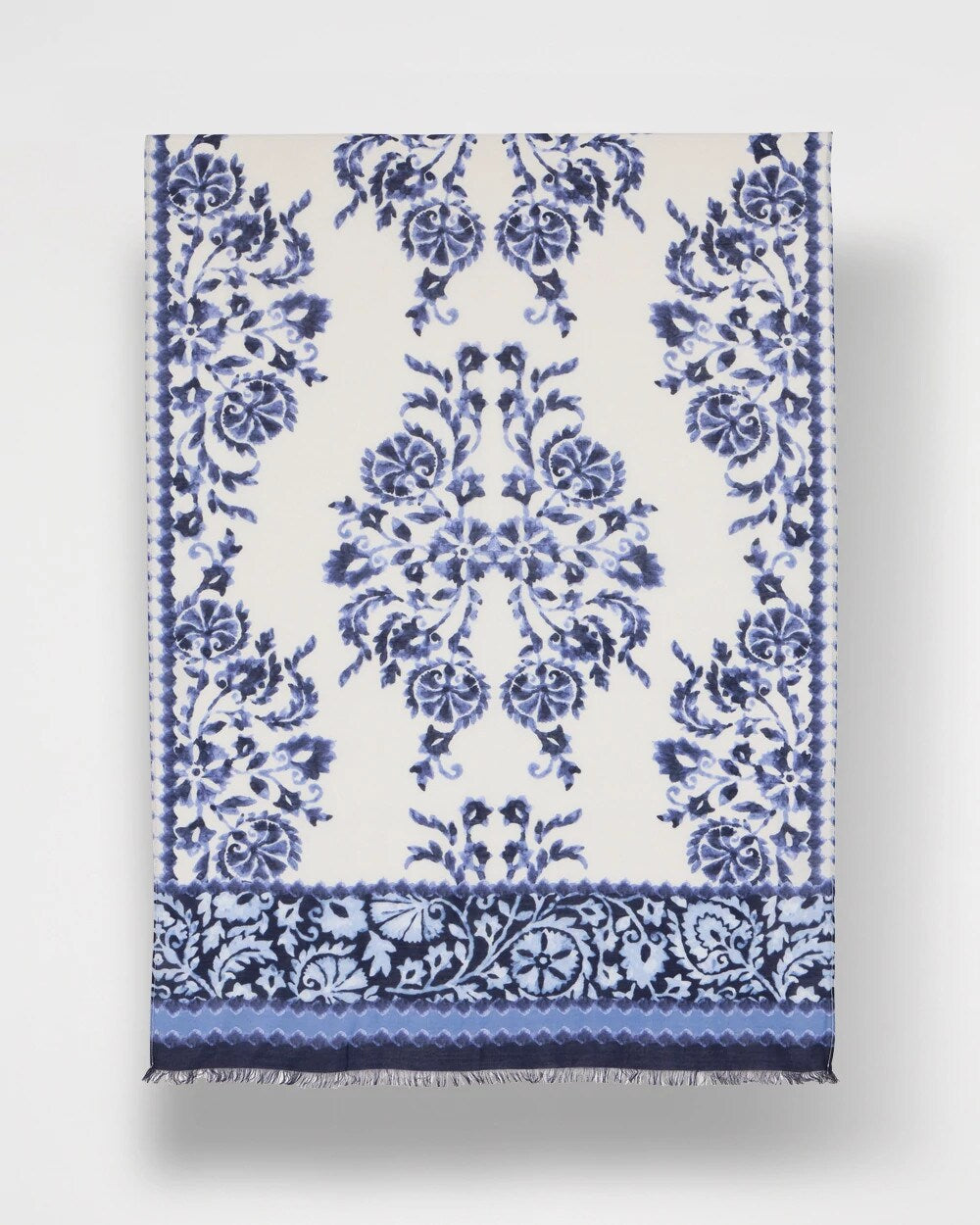 Paisley Printed Oblong Scarf