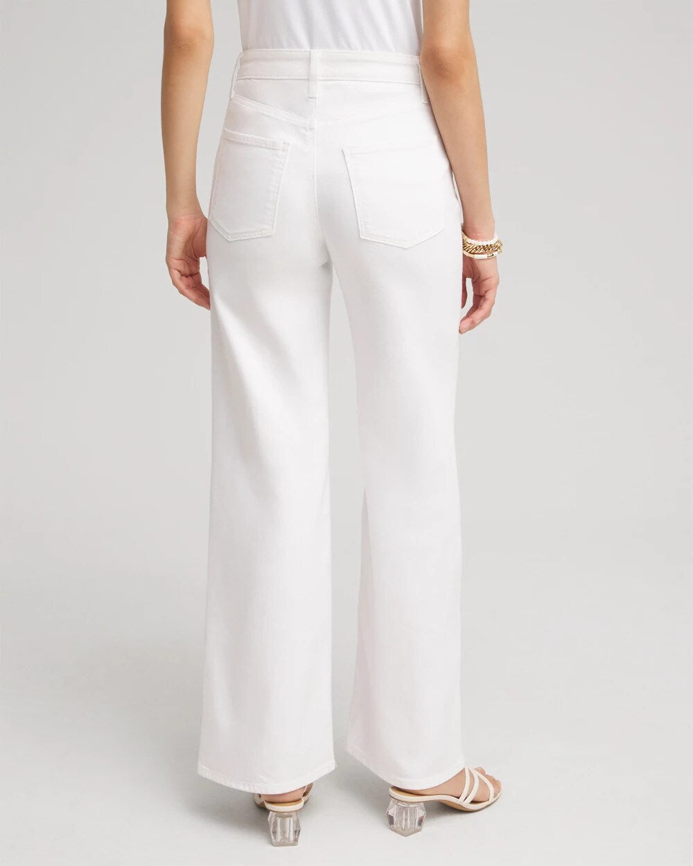 High Rise Wide Leg Jeans