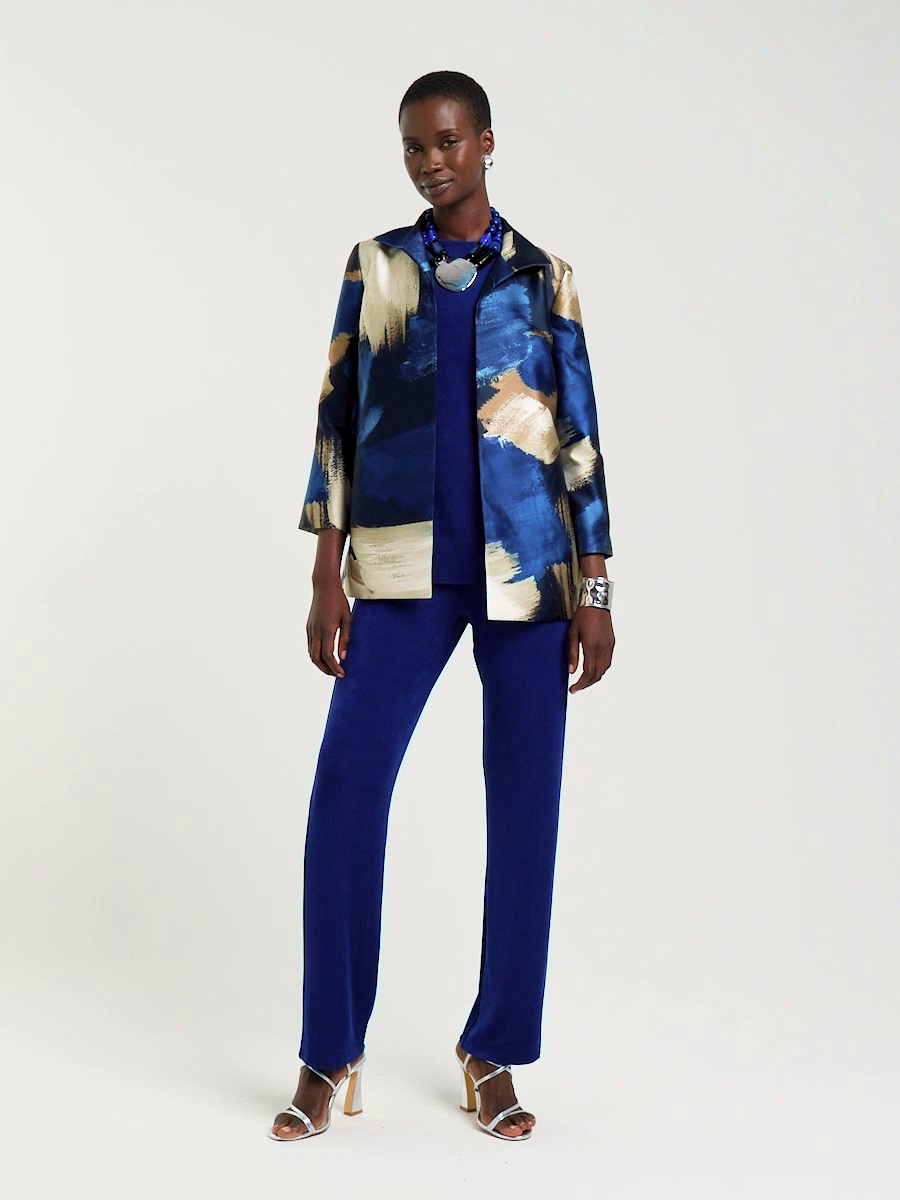 Travelers Collection Satin Jacket