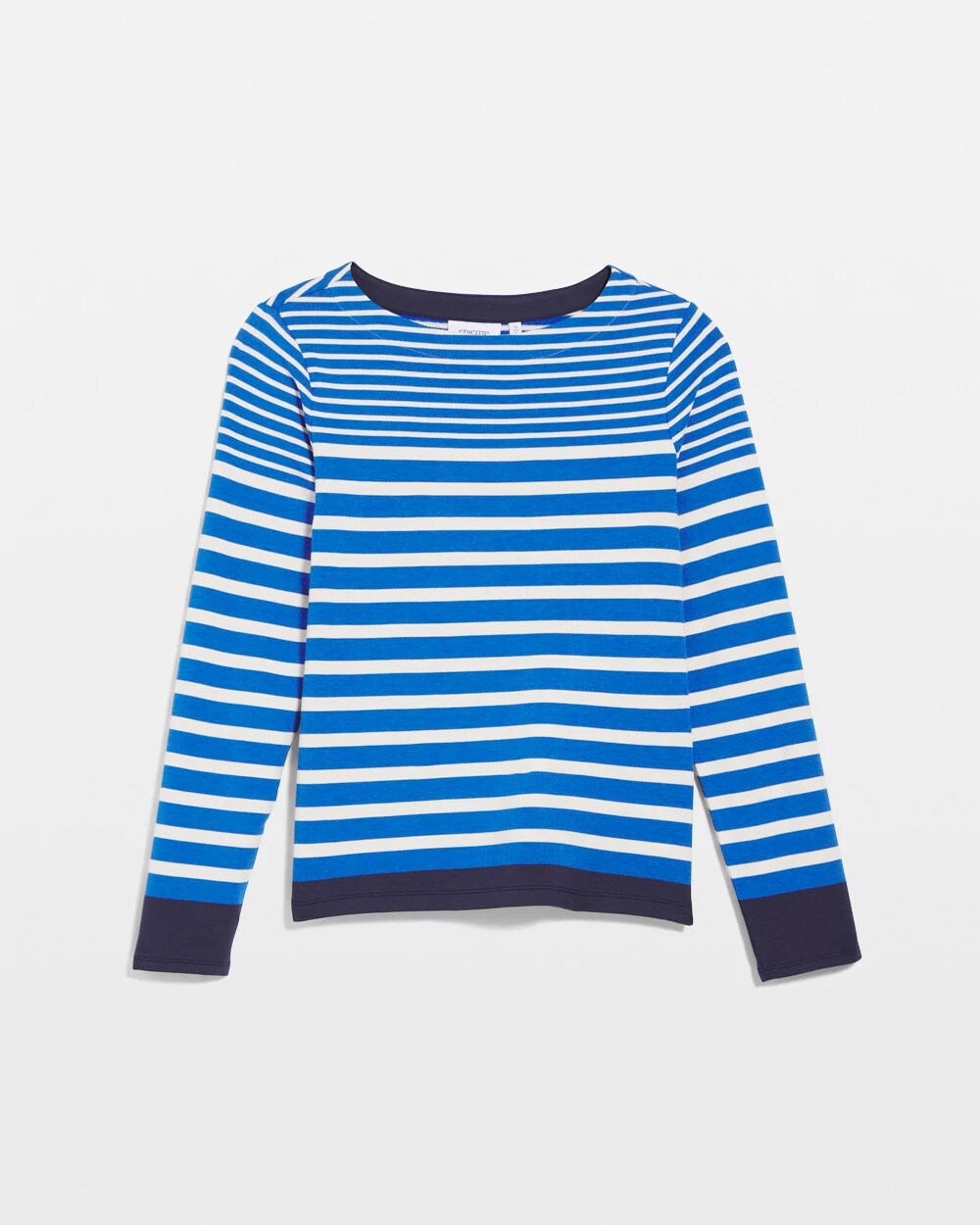 Zenergy Striped Boatneck Mariner Tee
