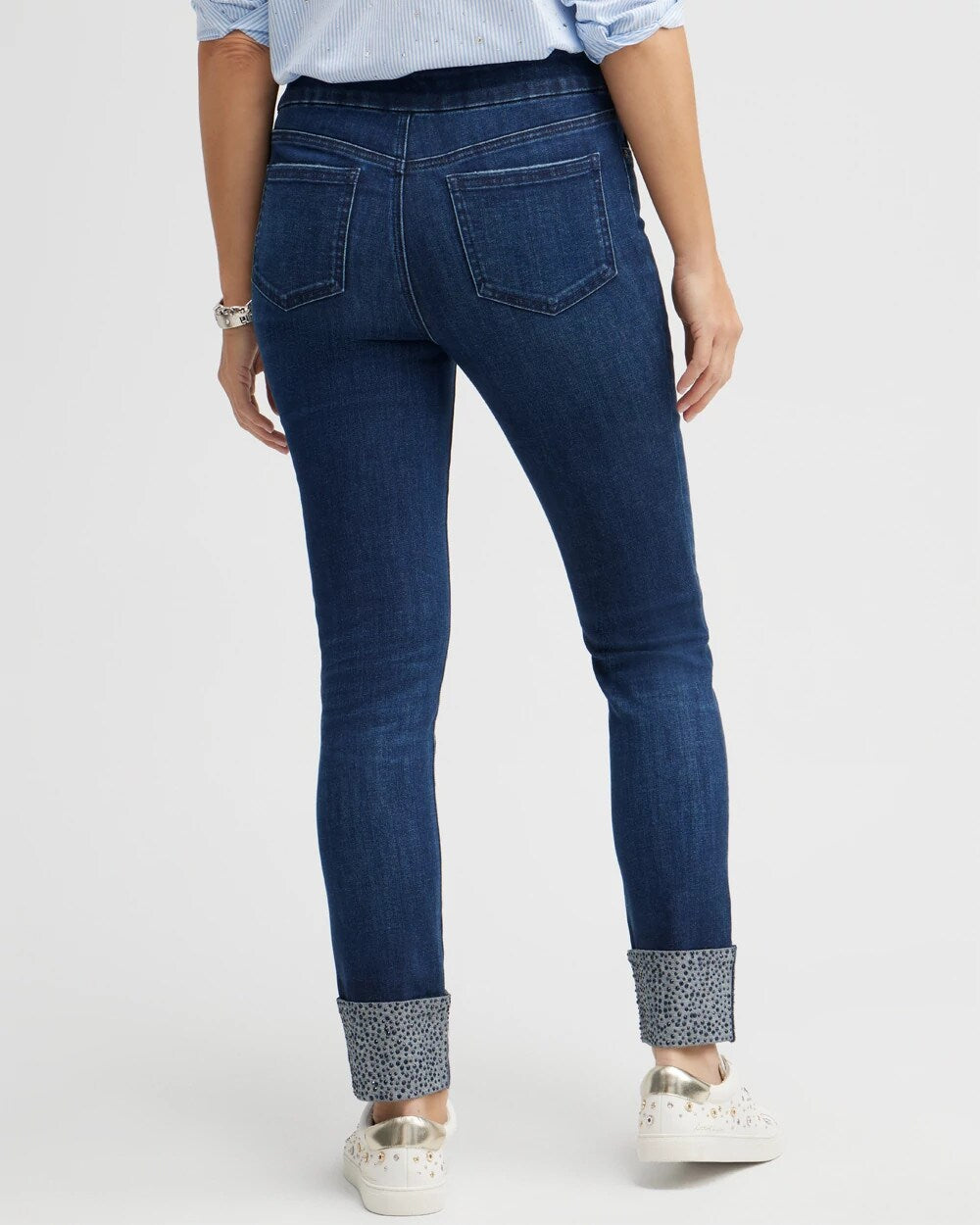 Stone Cuff Pull-on Jeggings