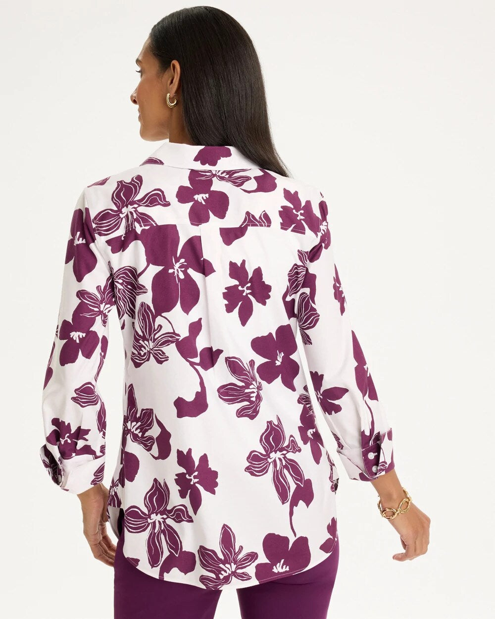 No Iron Stretch Kuza Carving Shirt