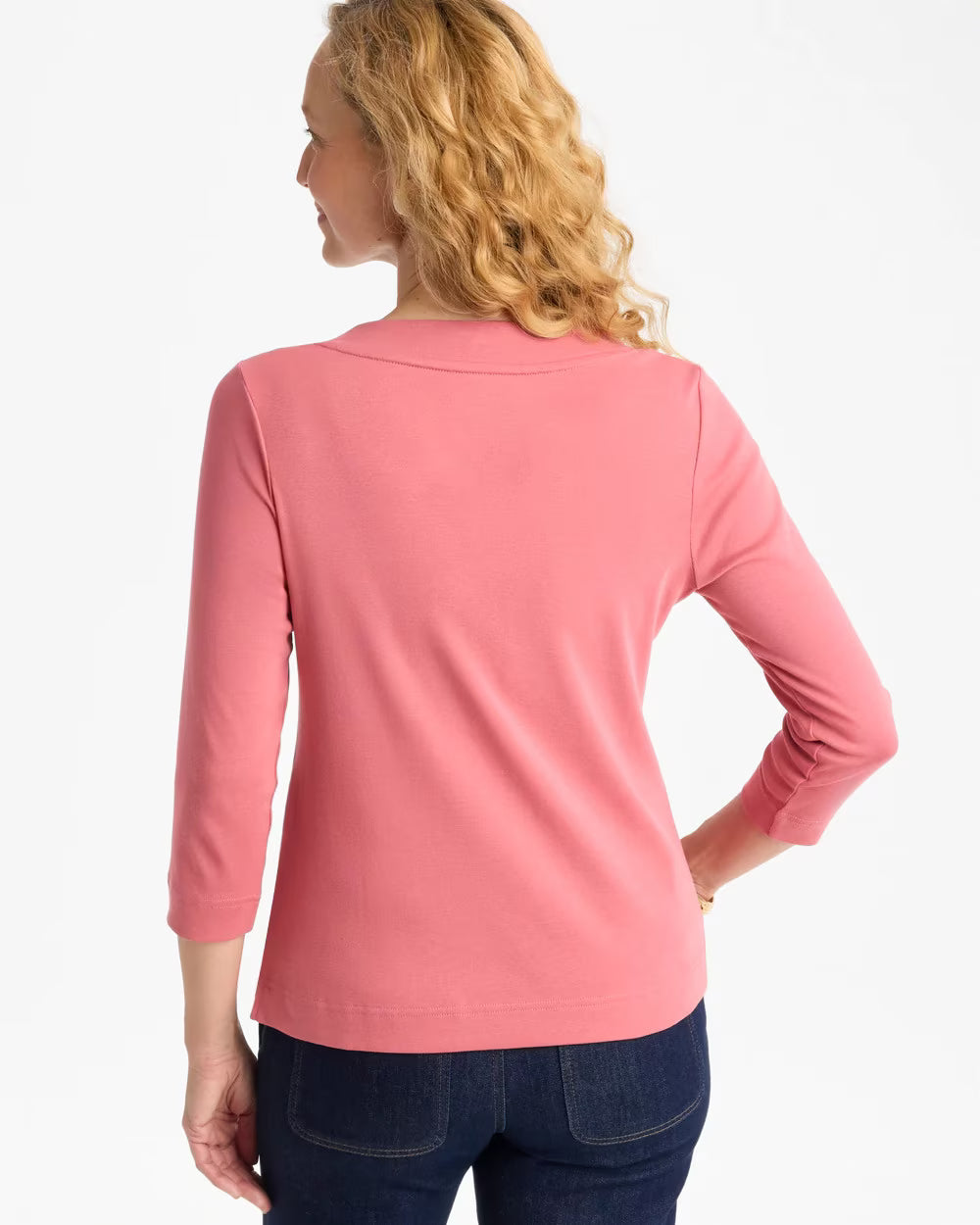 Pima Cotton 3/4 Sleeve Tee