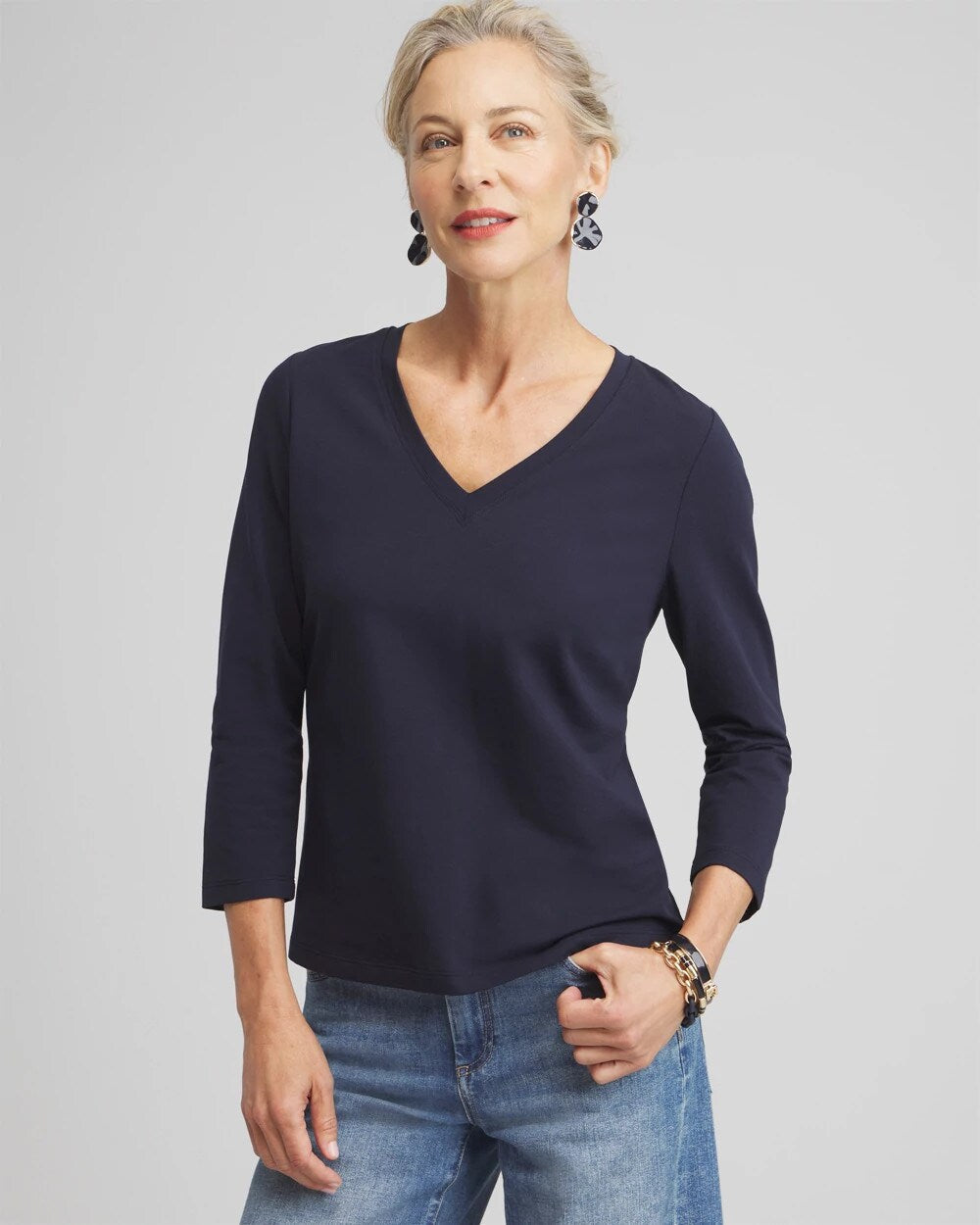 3/4 Sleeve Perfect Tee