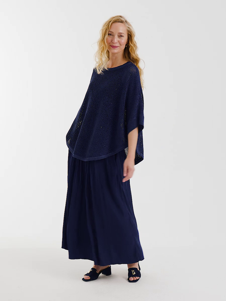 Sea Island Pull-On Maxi Skirt