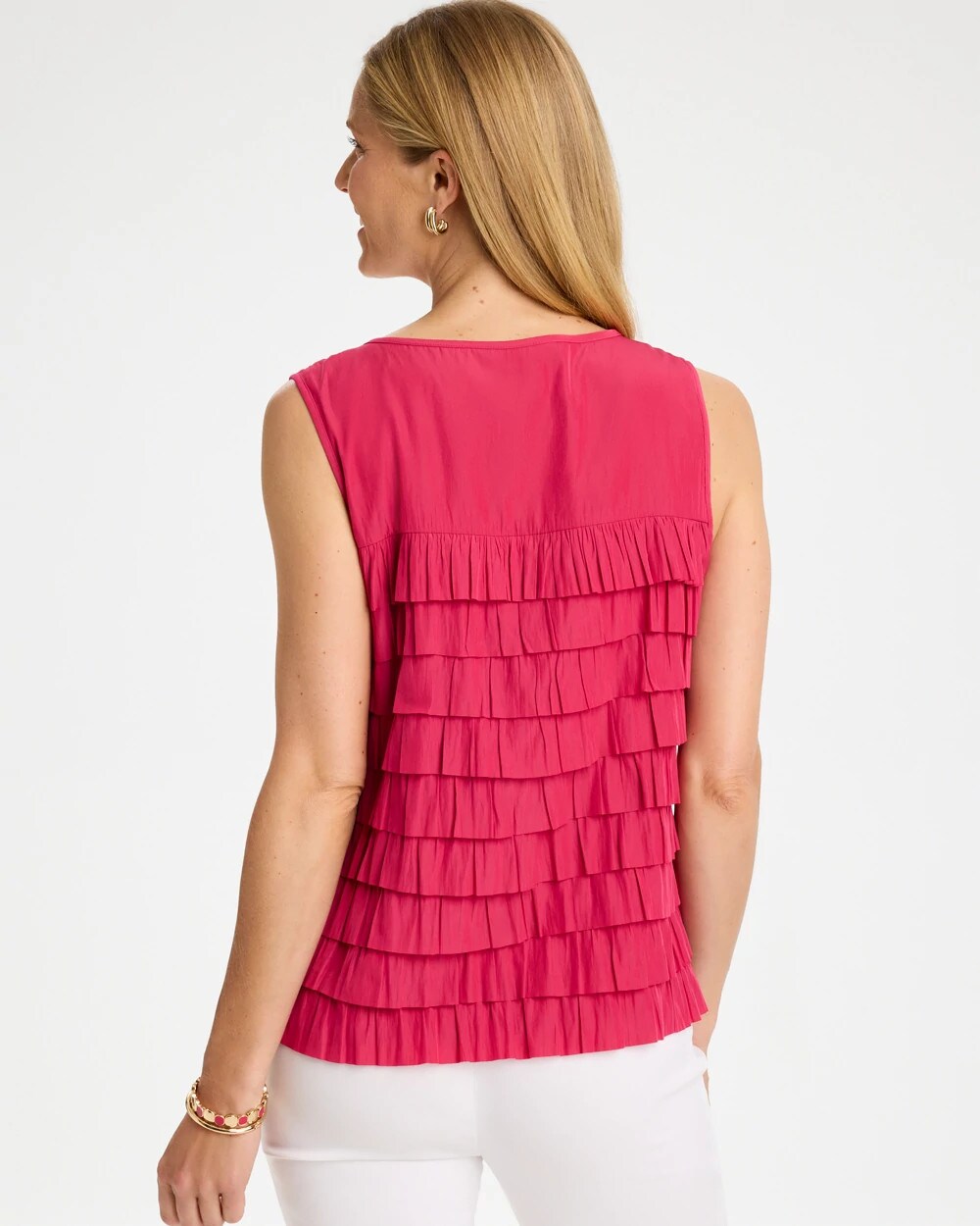 Sea Island Tiered Sleeveless Tank
