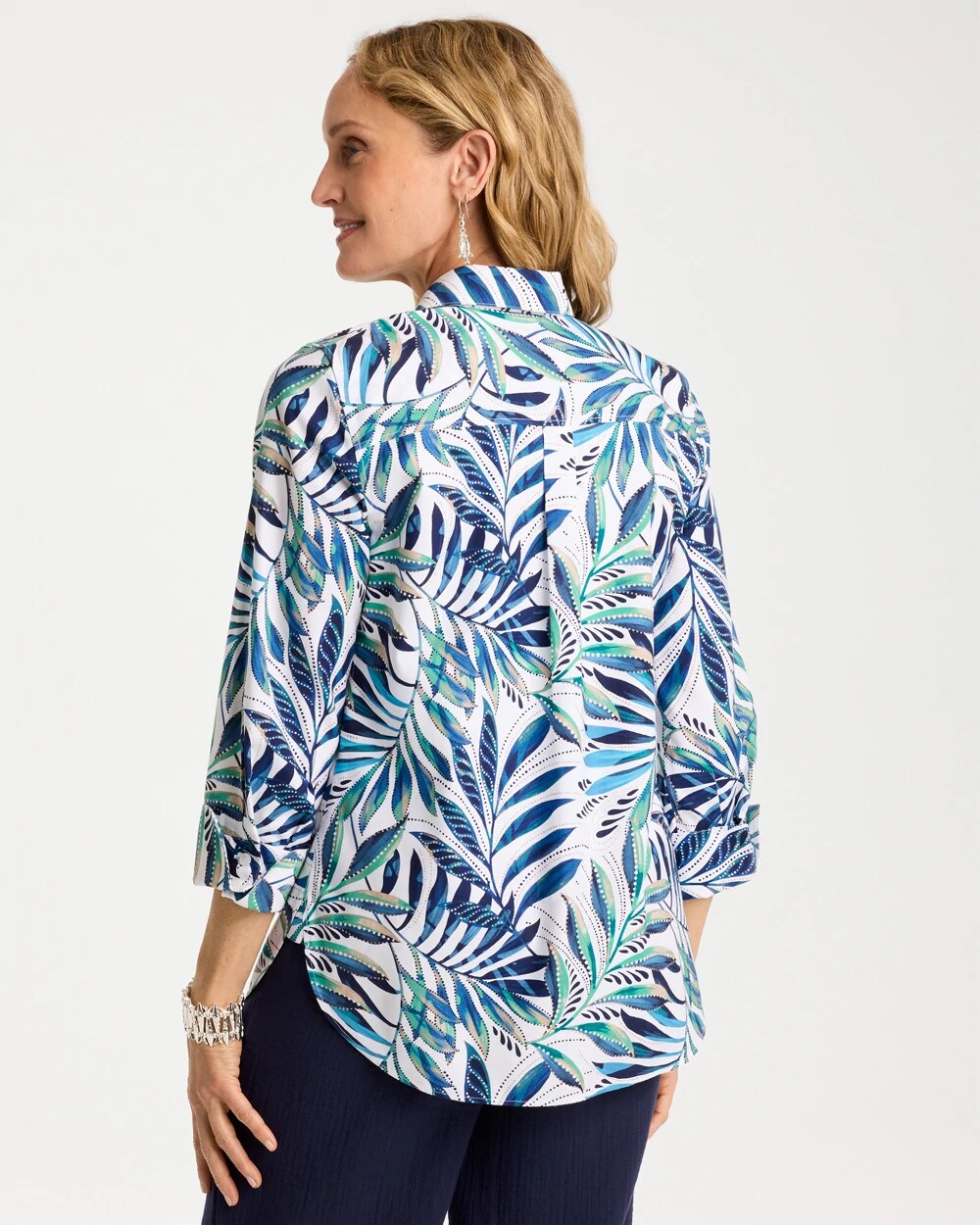 No Iron Stretch Palm Shirt