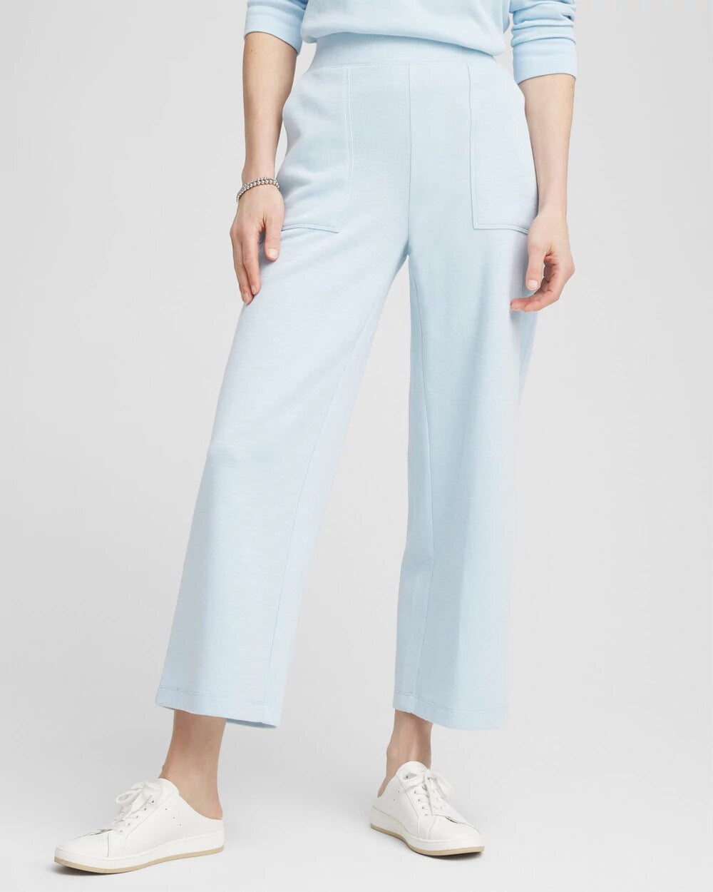 Zenergy Beach Slub Cropped Pants