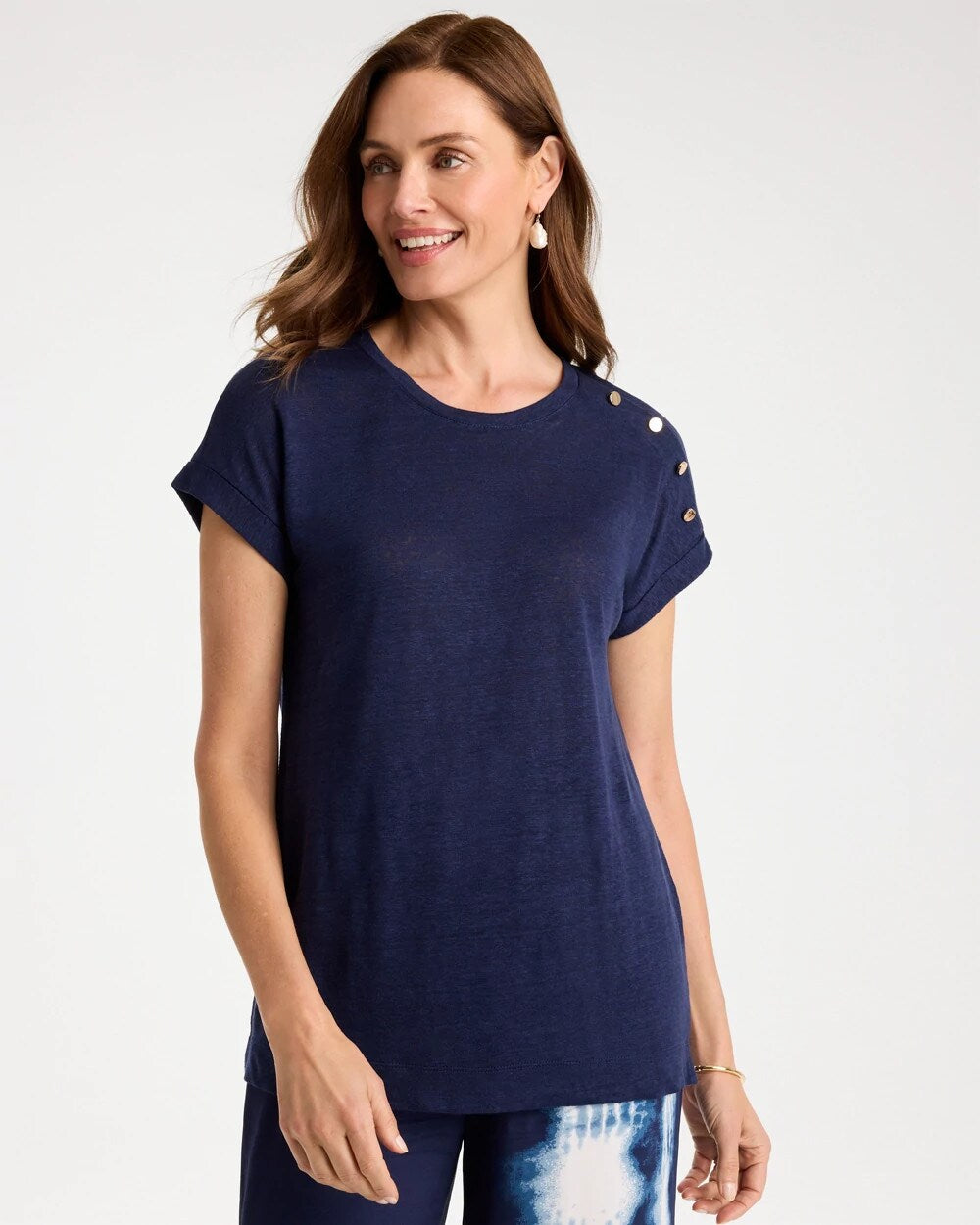 Linen Button Tunic
