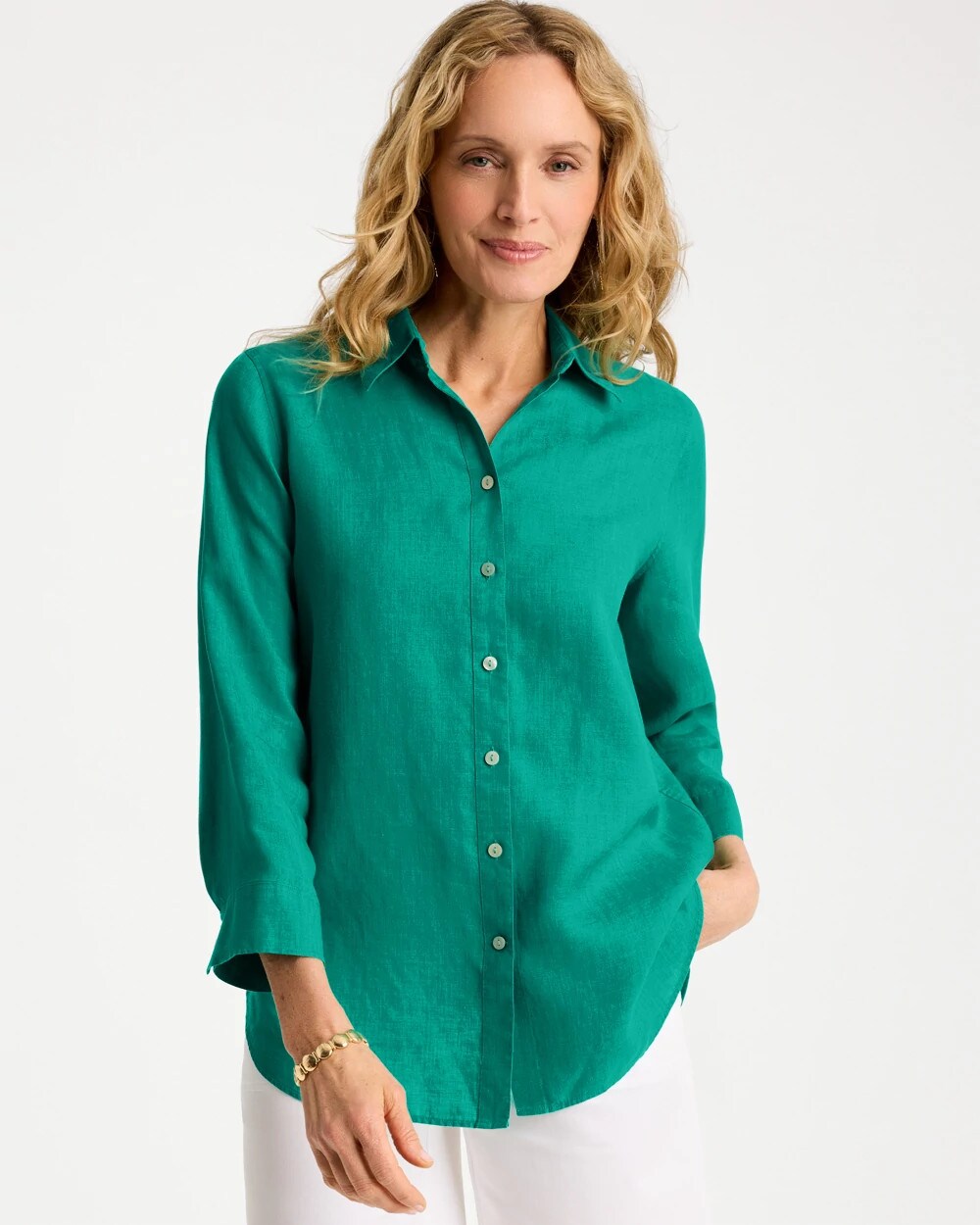 No Iron Linen Shirt