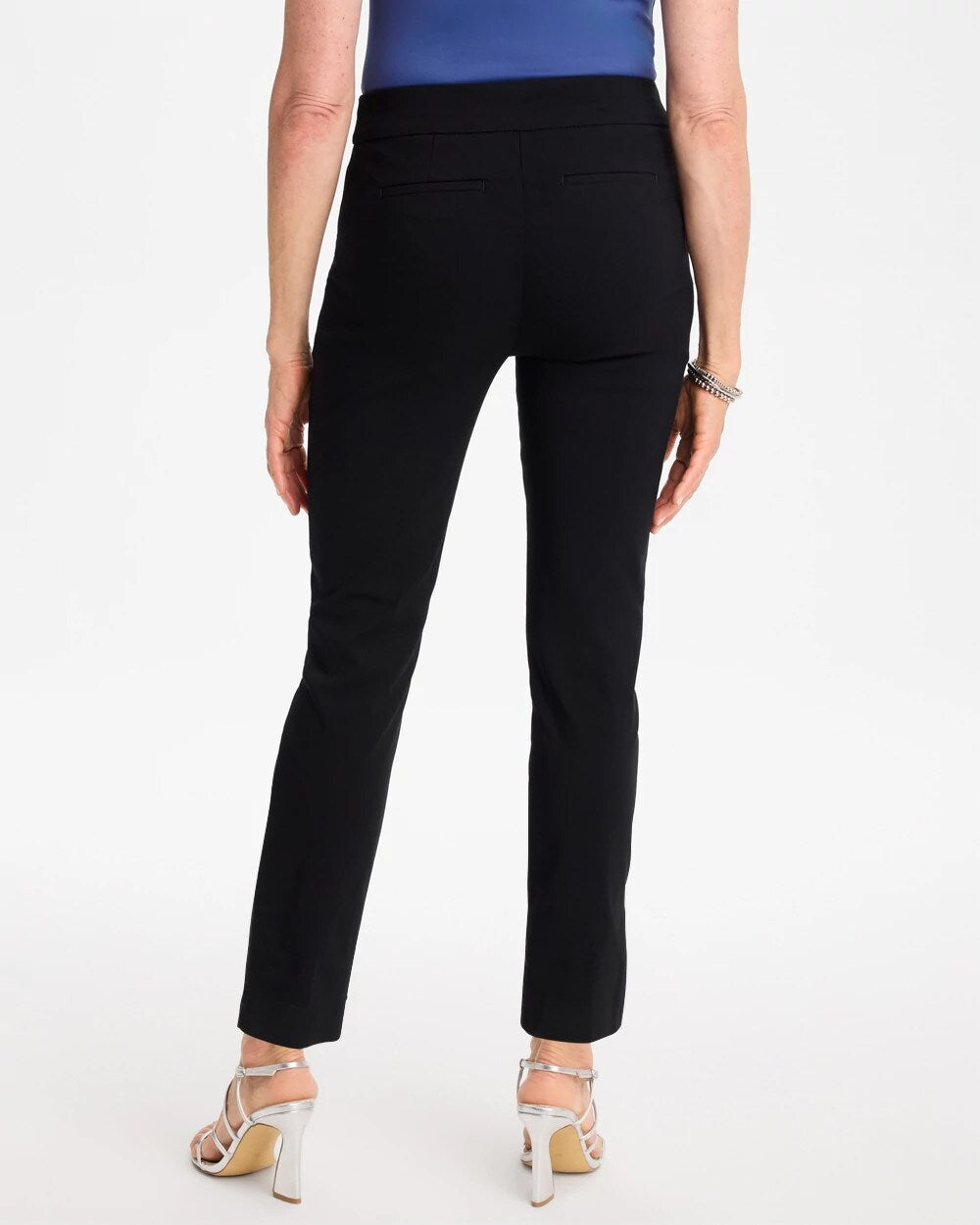Brigitte Slim Pull-On Ankle Pants