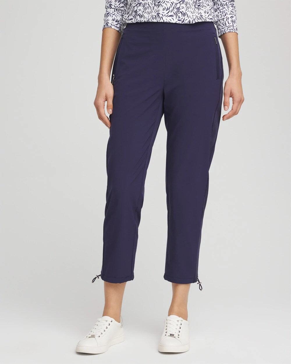 Zenergy UPF Rib Mix Cropped Pants
