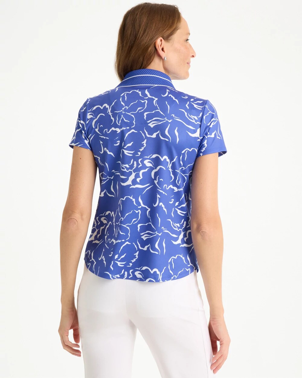 Zenergy UPF Mesh Collar Polo Top