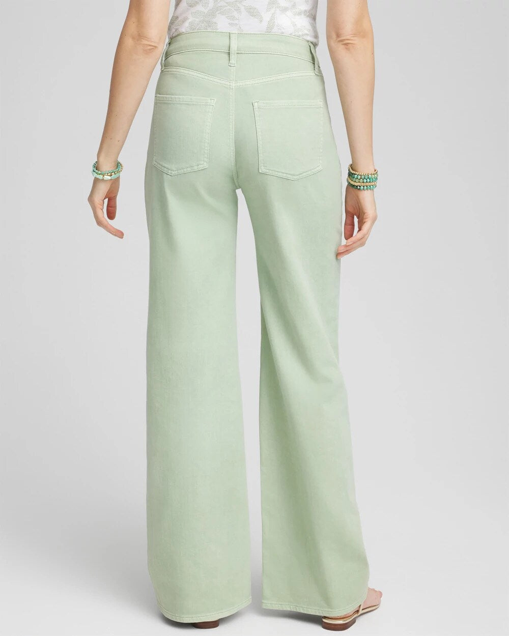 So Slimming High Rise Wide Leg Jeans