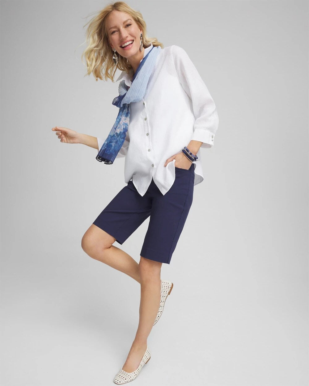 Brigitte Pull-On Slim Shorts
