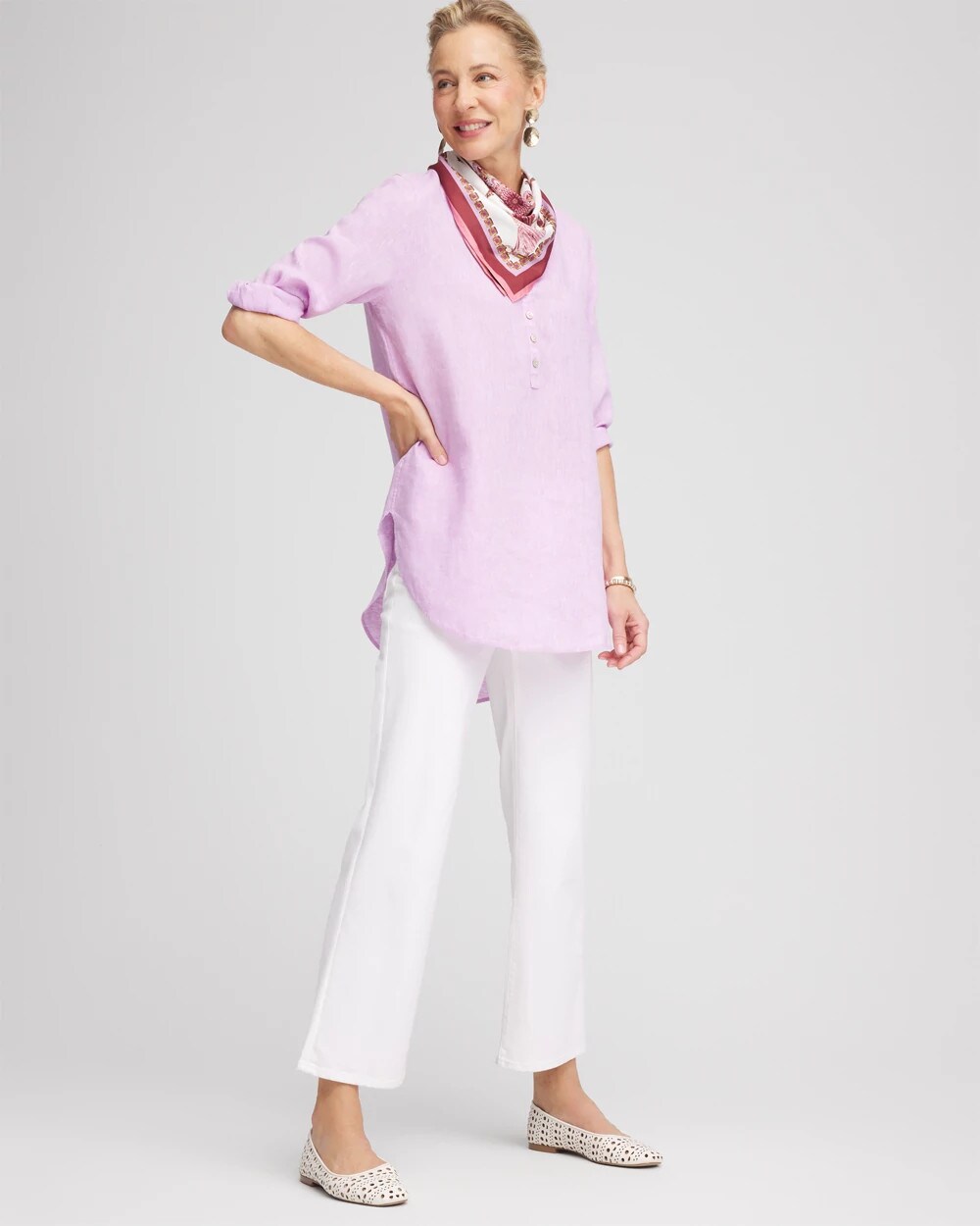 No Iron Linen Tunic