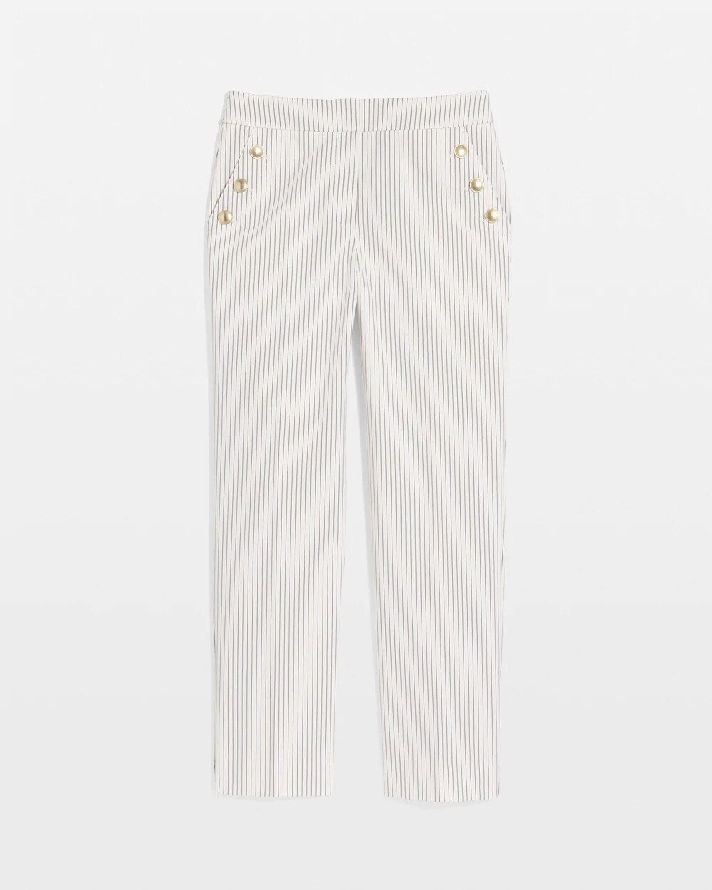 Emme Striped Sailor Straight Crops