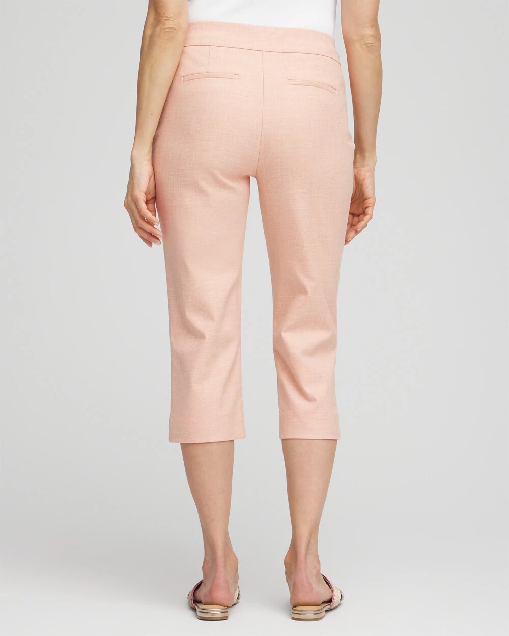 Brigitte Cross Dye Capri Pants