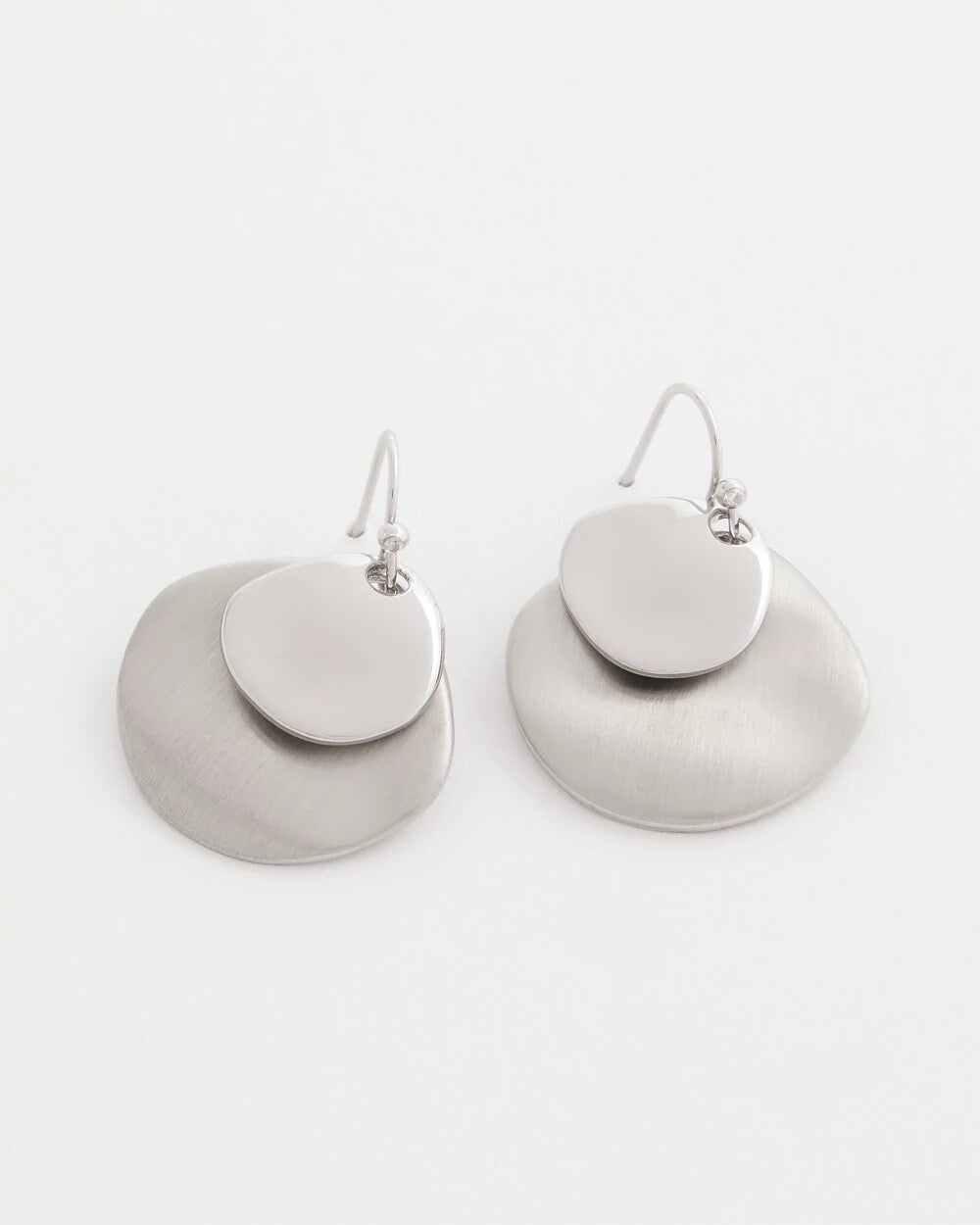 Silver Drop Earrings
