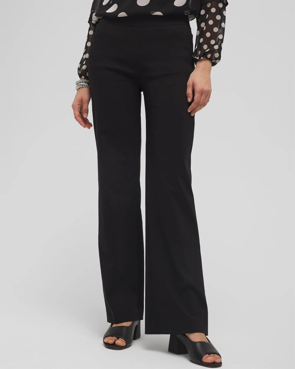 Brigitte Slim Wide-Leg Pants