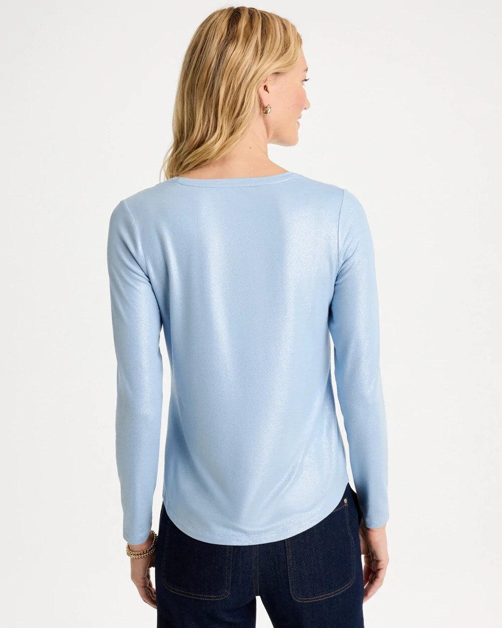 Foiled Touch of Cool Layering Tee
