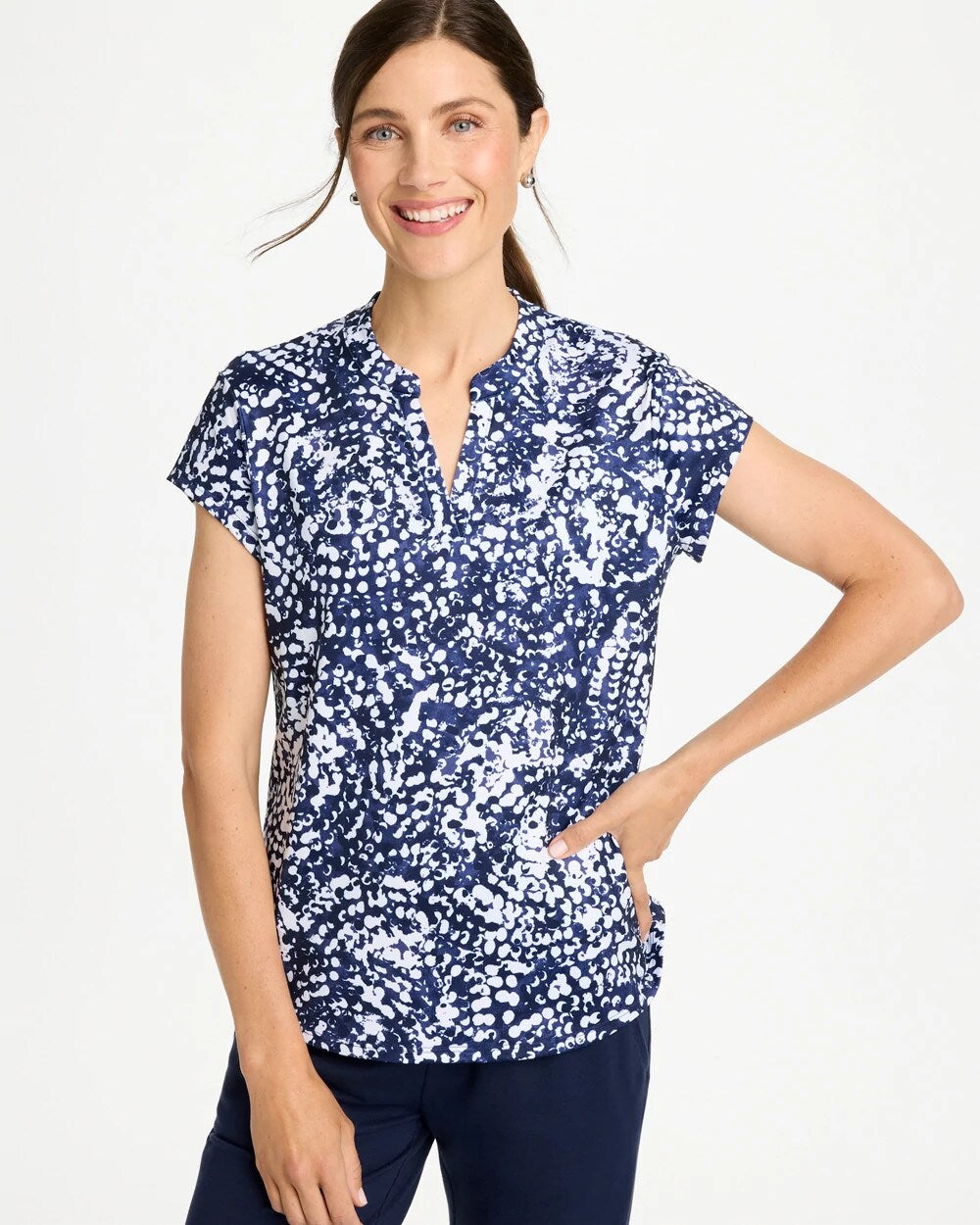 Zenergy UPF Cap Sleeve Polo