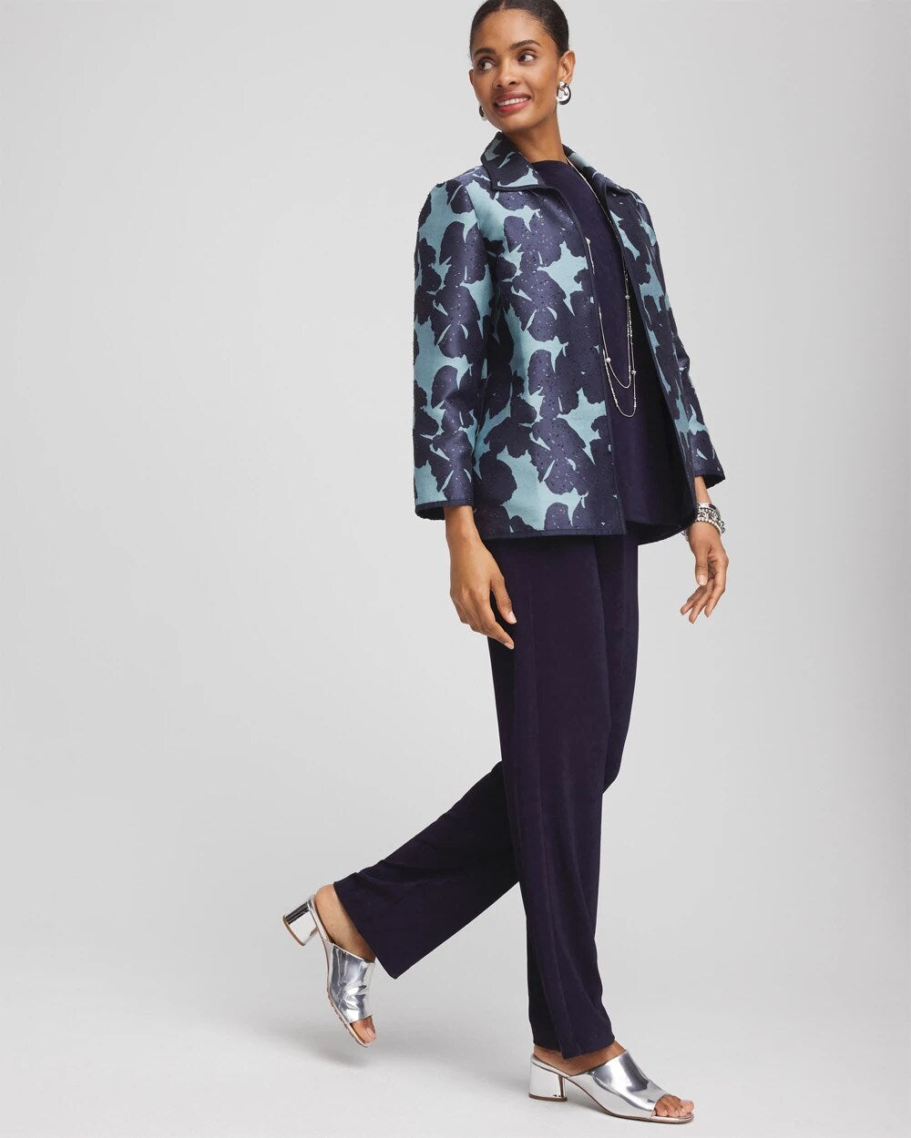 Travelers Collection Jacquard Jacket