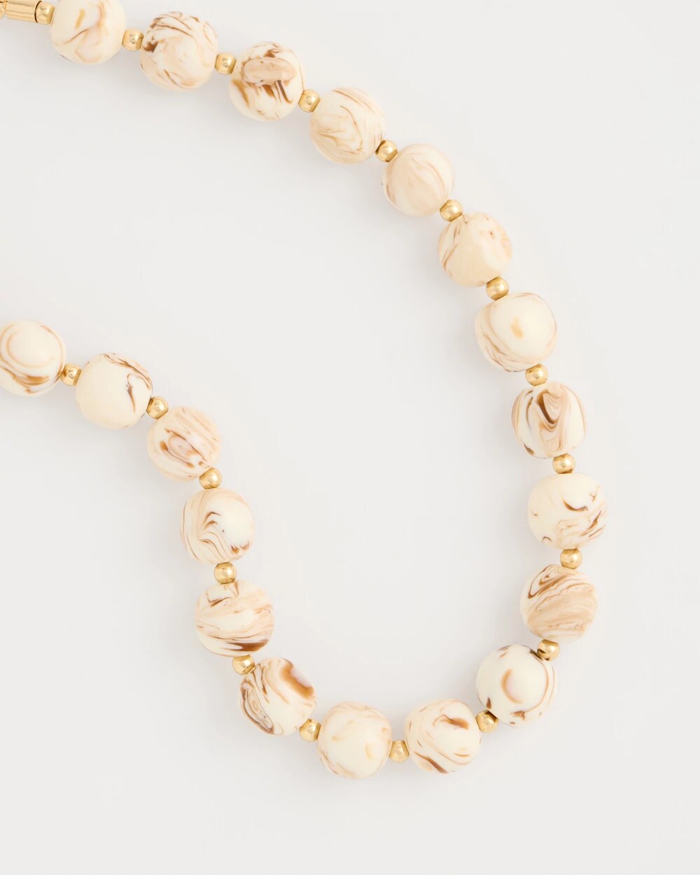 Marbled Resin Necklace