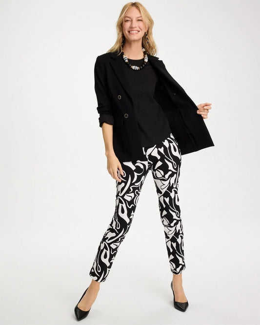 Brigitte Slim Artisanal Ankle Pants