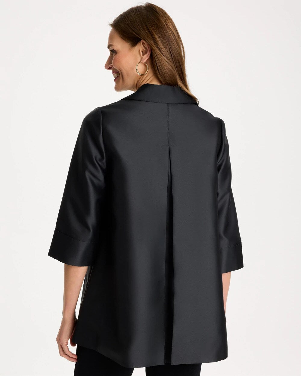 Travelers Collection Floral Long Jacket