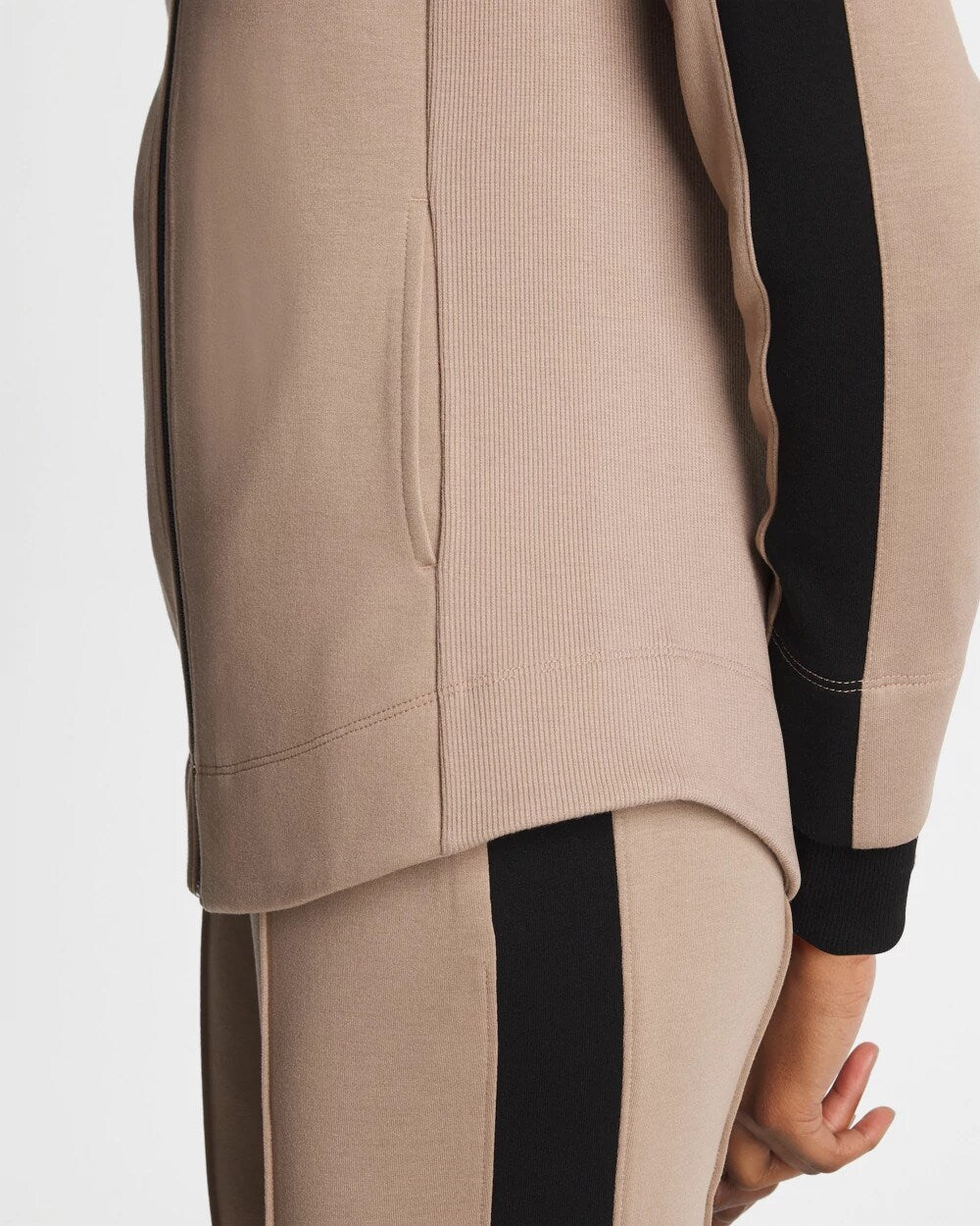 Zenergy Double-Knit Contrast Jacket