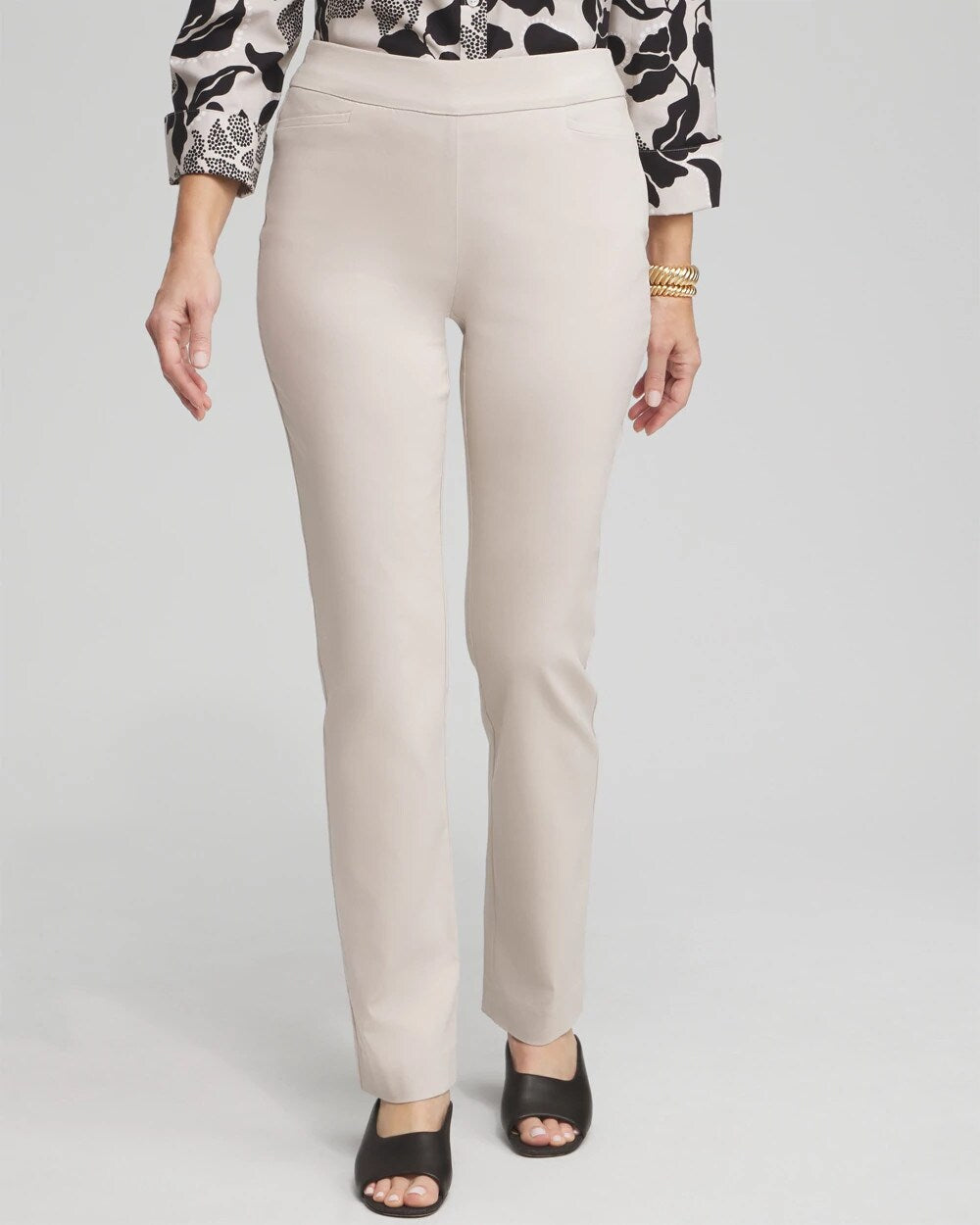 Brigitte Slim Pull-On Pants