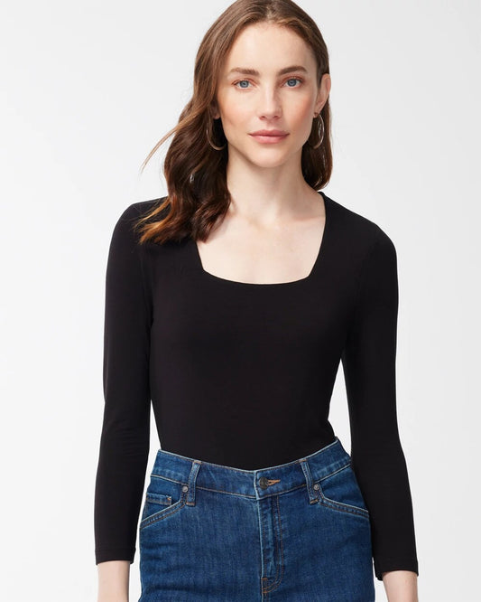 Touch of Cool Square Neck Tee