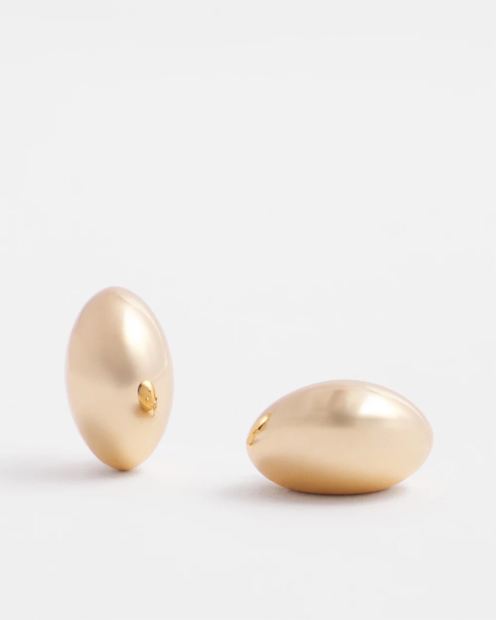 No Droop Gold-Tone Huggie Hoop Earrings