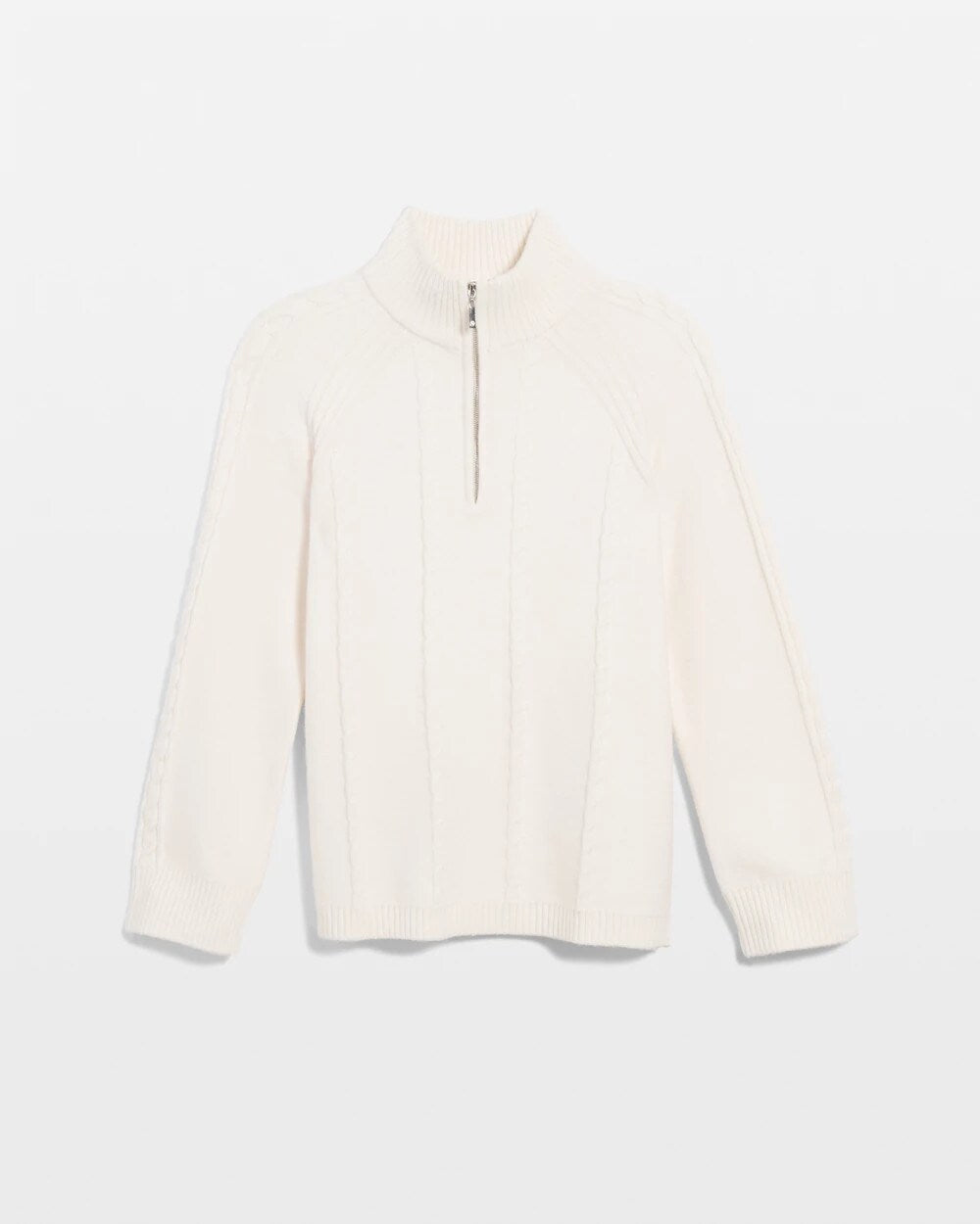 Zenergy Luxe Cashmere Blend Half Zip Top