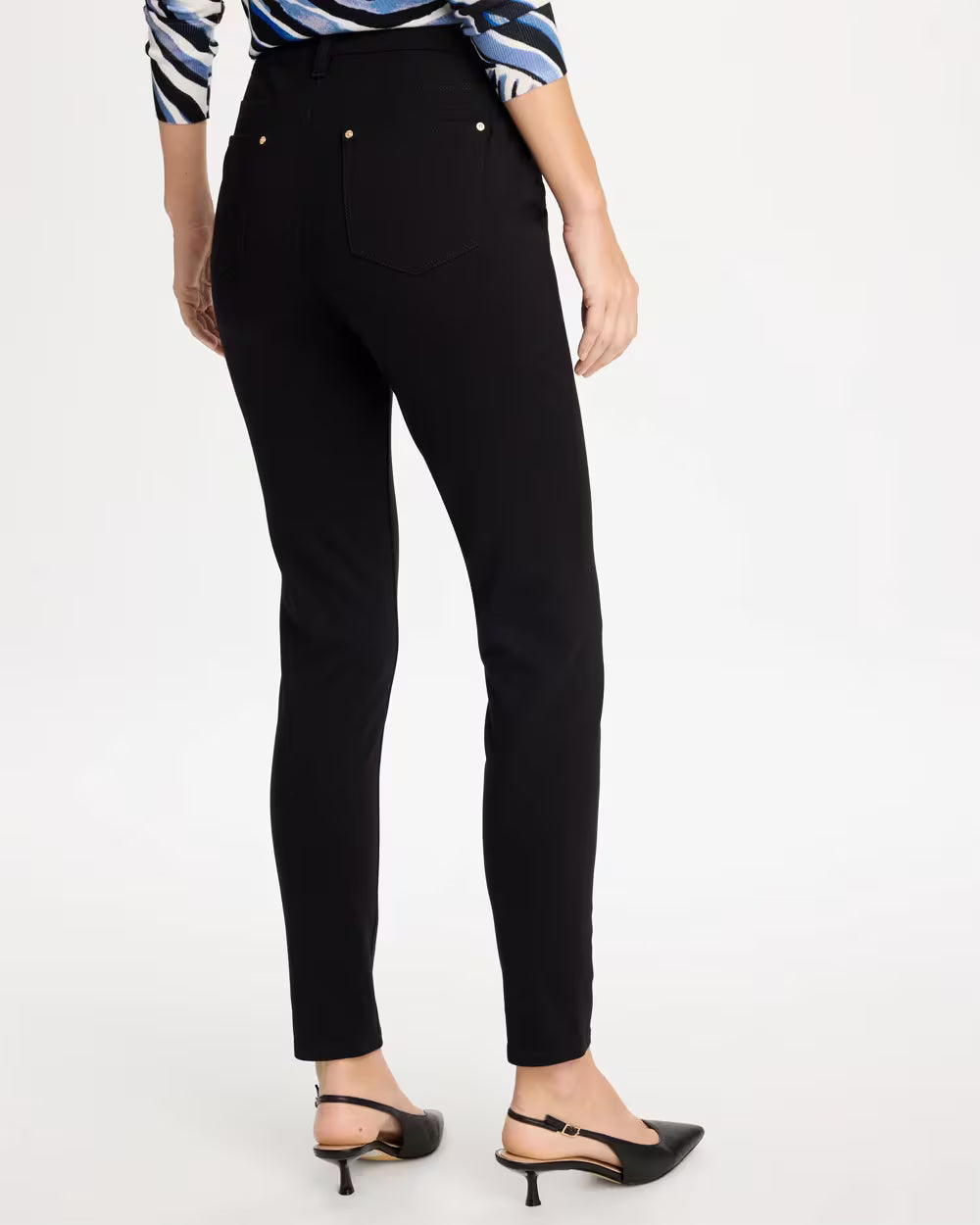 Ponte Five Pocket Skinny Pants