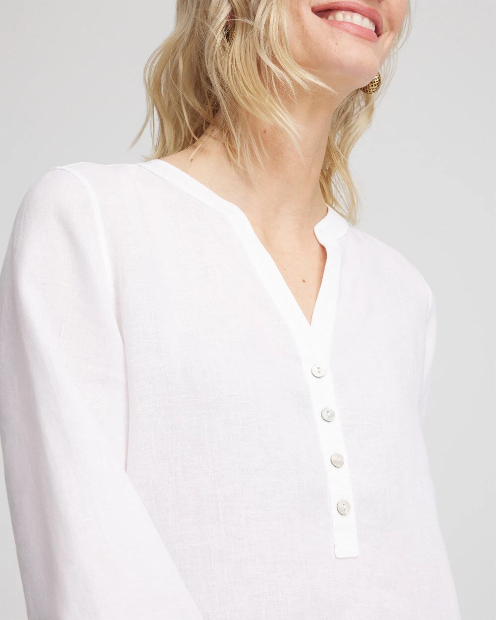 No Iron Linen Tunic
